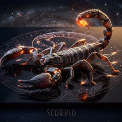 Scorpio Zodiac Sign (Zodiac090)